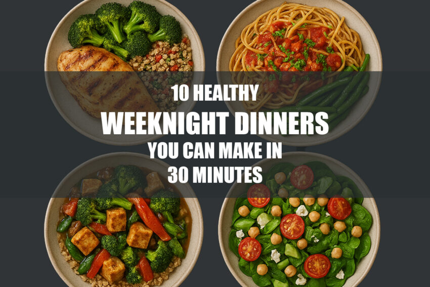 10 Healthy Weeknight Dinners You Can Make in 30 Minutes