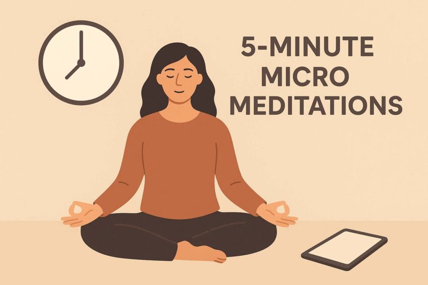5 Powerful Micro Meditations for Busy People