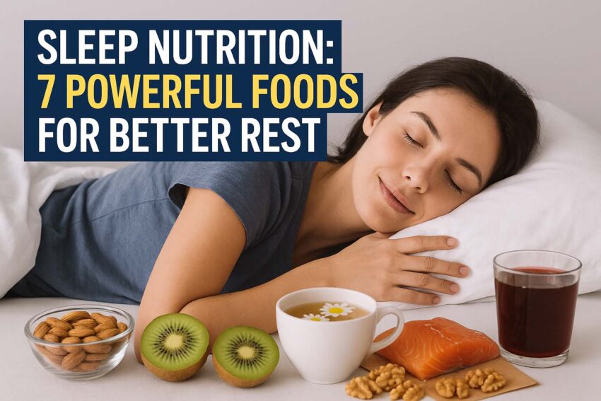 Sleep Nutrition 7 Powerful Foods for Better Rest
